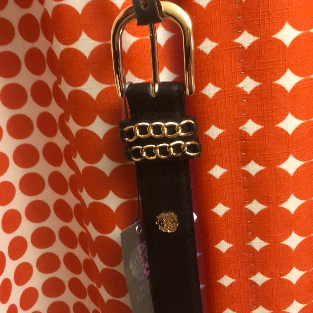 NWT Vince Camuto Leather belt in black